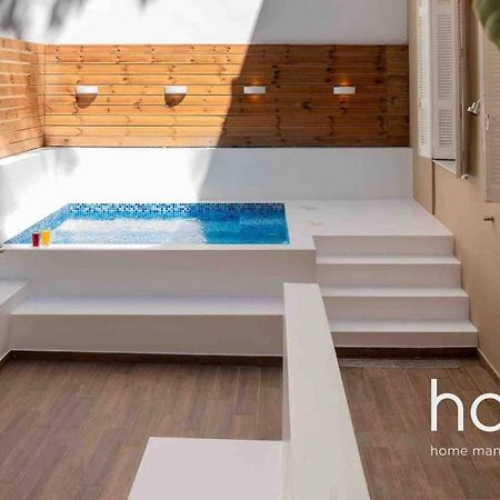 Nemeseos Ground Floor Homm Apartment With Roof Garden And Wading Pool Athen Exterior foto