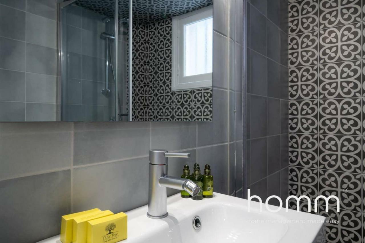 Nemeseos Ground Floor Homm Apartment With Roof Garden And Wading Pool Athen Exterior foto