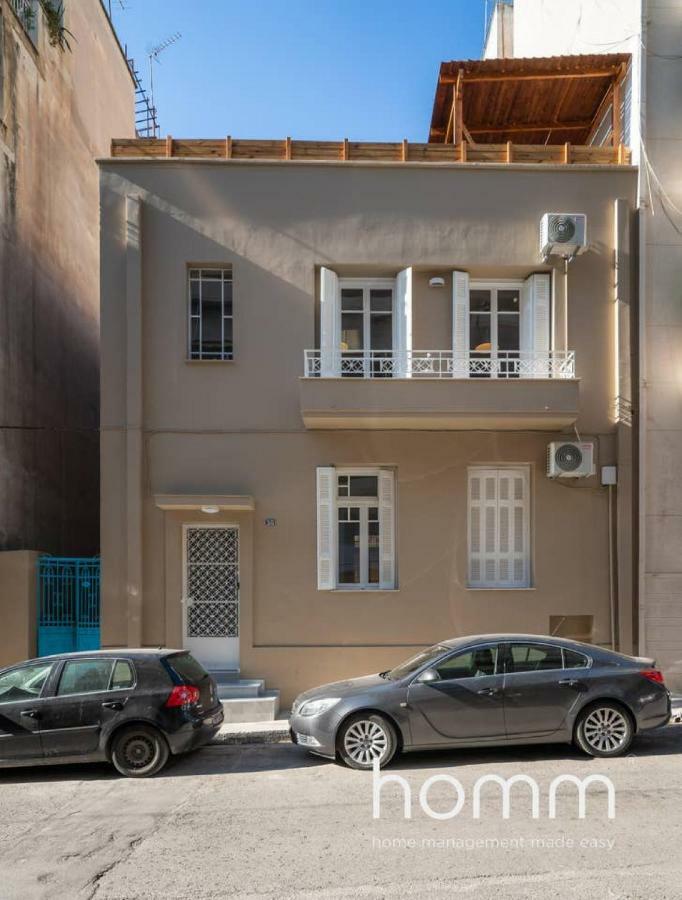 Nemeseos Ground Floor Homm Apartment With Roof Garden And Wading Pool Athen Exterior foto